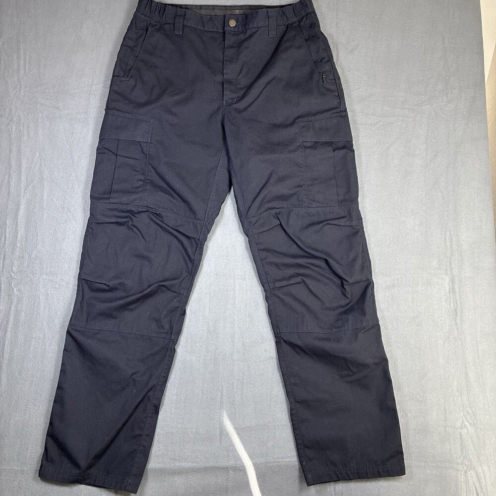 Vertx Pants Mens 32x33 Black Phantom Ops Tactical Cargo Ripstop Workwear Outdoor